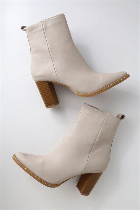 Nude booties + FREE SHIPPING